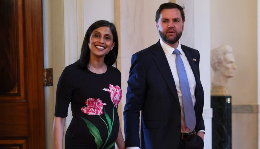 Vice President JD Vance’s Wife Usha Gives Birth to Their 4th Child