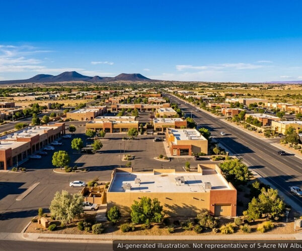 Albuquerque Site Rezoned From Mixed-Use to Commercial Near Los Volcanes