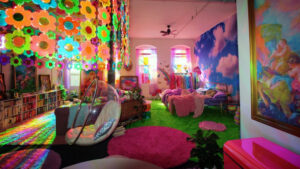 ‘I Rented a Bland, Beige Studio-and Turned It Into a Rainbow Paradise’