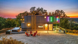 I Built a Container Home on a Clifftop That Grosses $100,000 a Year-and It’s For Sale