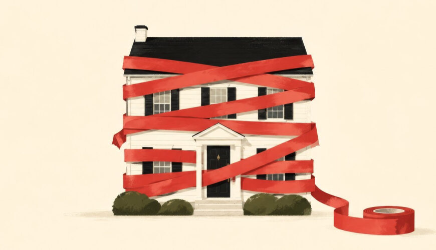 Why Red Tape Reform Is Key To Solving the Housing Shortage