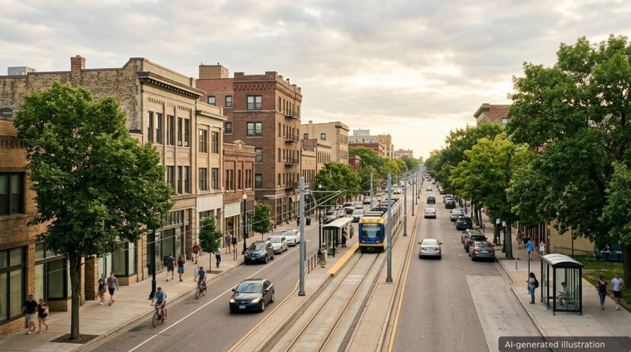 Six St. Paul Transit Corridors Targeted for Mixed-Use Rezoning in 2026