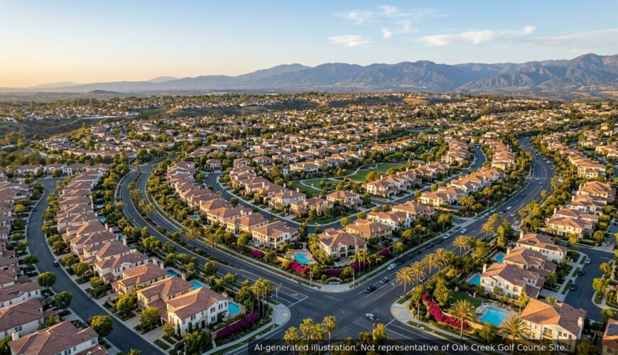 Irvine Company Plans 2,400 Homes on Oak Creek Golf Course Site