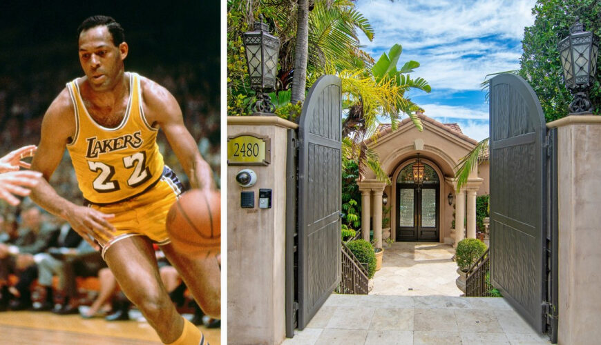 EXCL: Los Angeles Lakers Legend Elgin Baylor’s Home Hits the Market for $5.4M