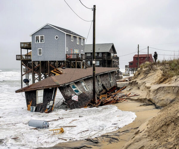 Outer Banks Homes Face Collapse as Nor’easter Worsens Erosion