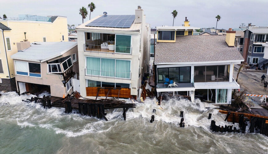 PHOTOS: Long Beach Homes Significantly Damaged by Tropical Storm Rachel