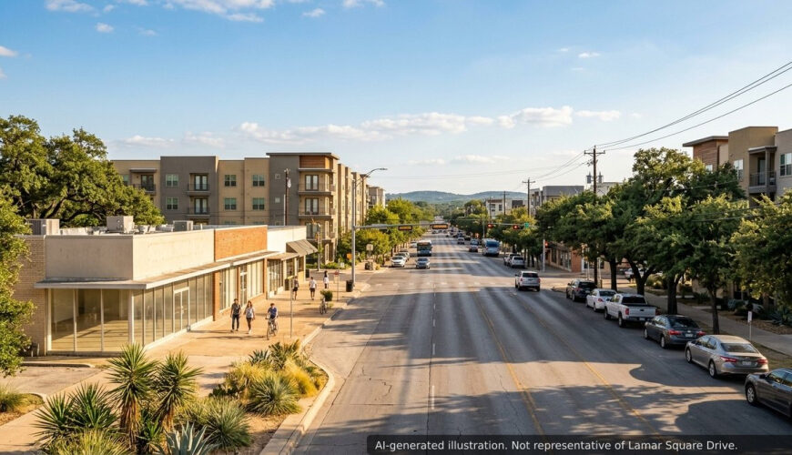Austin Directs City Funds to Lamar Square Drive to Fight Housing Crunch