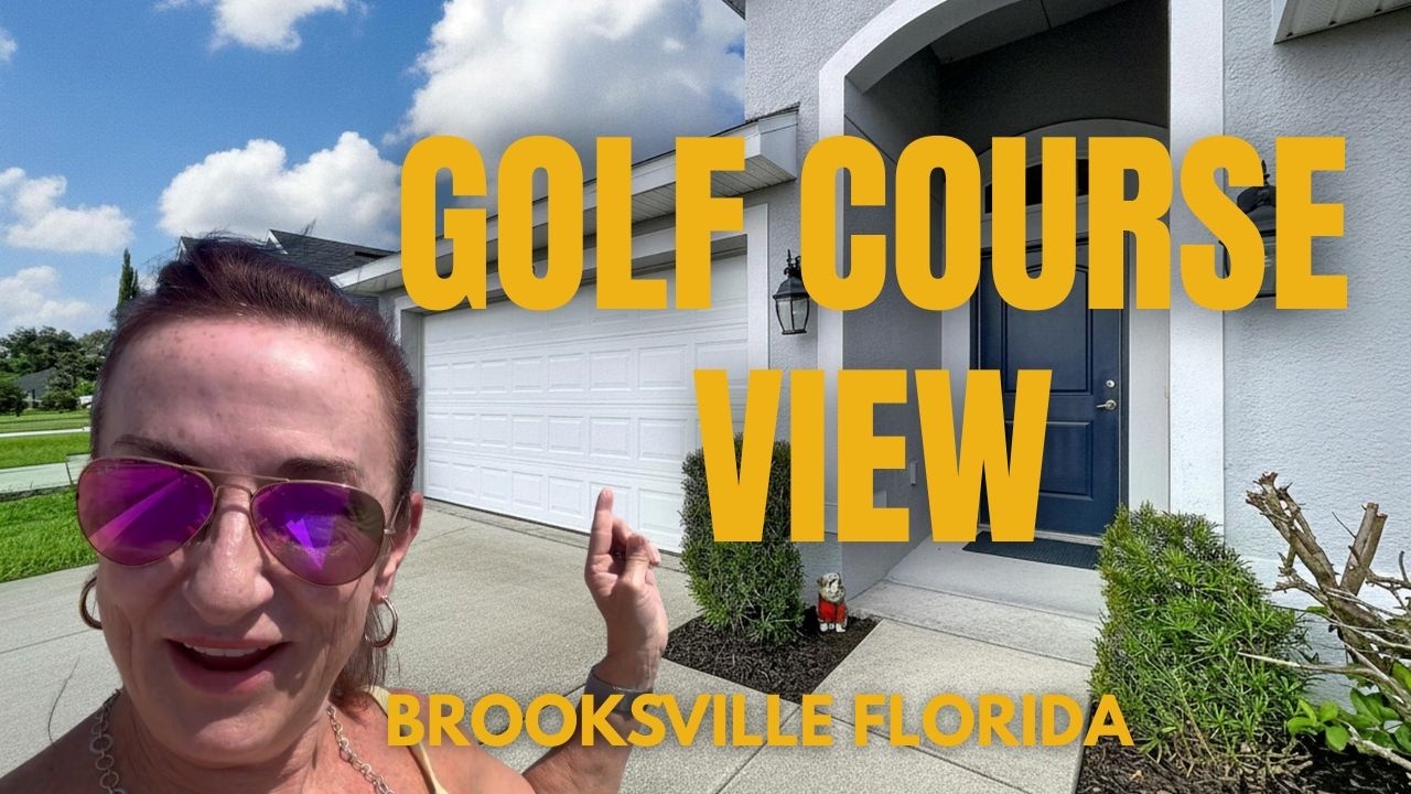 Brooksville Florida Home for Sale | Golf Course Views + Pool/Spa